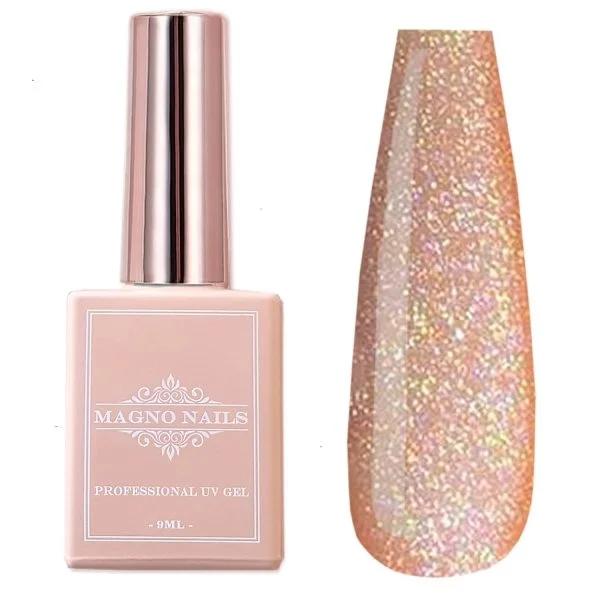 UV Gel - Holographic Cat Eye - 4505 - Unicorn Peach